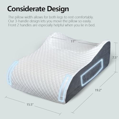 BlissfulNest Leg Elevating Pillow Leg Elevation Pillow - Image 4
