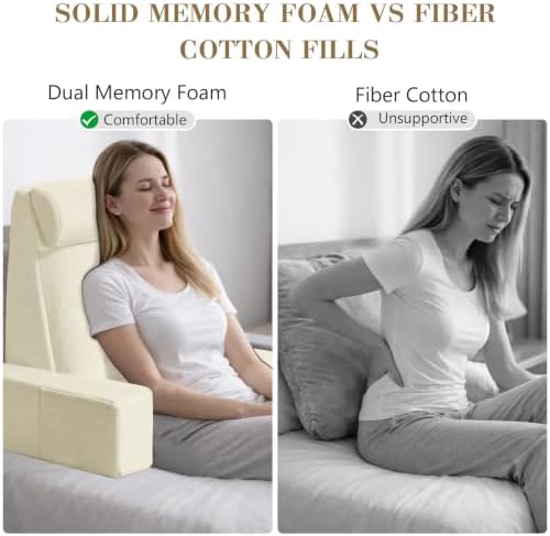 Reading Pillow for Sitting Up in Bed Backrest Pillow - Image 3