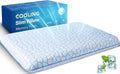 Ultra Thin Flat Pillows for Sleeping, Cooling Slim Memory Foam Pillow 3.25 in by SUPAMODERN