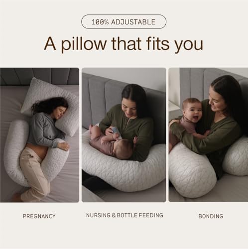 Coop Home Goods Original Adjustable Maternity Pillow, - Image 5