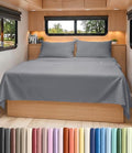 Short Queen Size 4 Piece Bed Sheet Set by CGKUnlimited