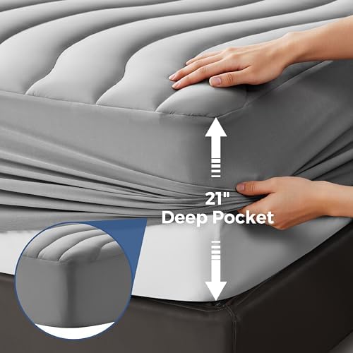 EASELAND Cooling Mattress Pad King Size - Image 6