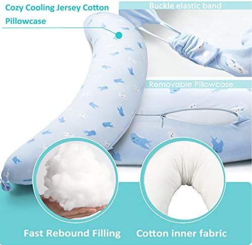BYRIVER Firm C Shaped Body Pillow - Image 3