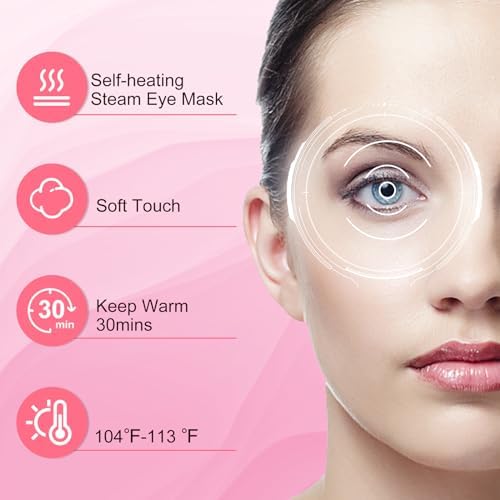 XPCARE 32 Pack Steam Eye Mask Disposable - Image 6