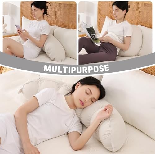 Peallow – Long Round Body Pillow - Image 6