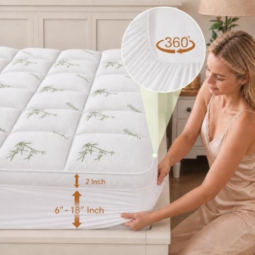 2 Inch Mattress Topper Cal King - Image 2