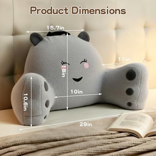 Reading Pillow for Sitting Up in Bed Couch - Image 2