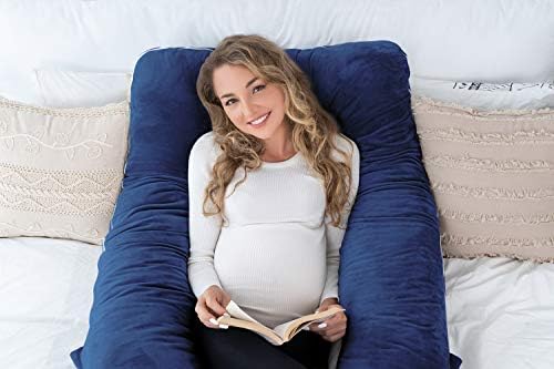 AngQi Pregnancy Body Pillow, U Shaped Full Body Pillow - Image 6