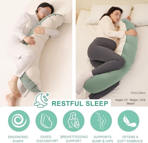 Peallow – Long Round Body Pillow - Image 5