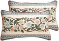 ISAENNE Vintage Linen Throw Pillow Cover by Isaennehomedecoration