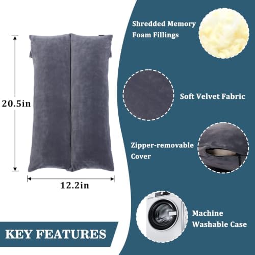 Arm Elevation Pillow Shredded Memory Foam Filled Arm Stabilizer Elevation Pillow - Image 3
