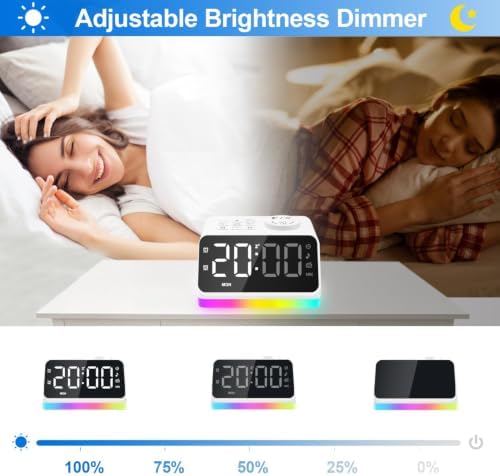 JALL Digital Alarm Clock with FM Radio - Image 2