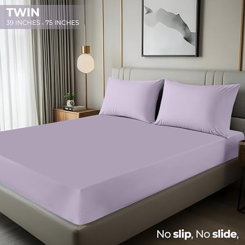 Twin Fitted Sheet, Ultra Soft Fits Up to 15 Inch Deep Pocket - Image 2