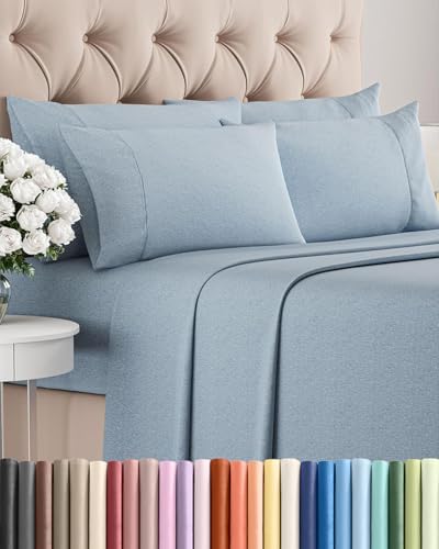 Cal King 6 Piece Bed Sheet Set by CGKUnlimited
