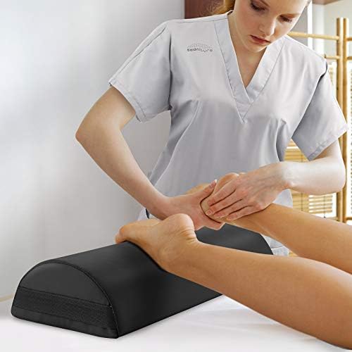 Saloniture Jumbo Half Round Massage Table Bolster Under-Knee Pillow Pad - Image 2
