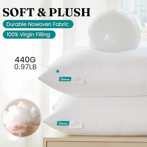 Oubonun 14 x 22 Throw Pillow Inserts - Image 3