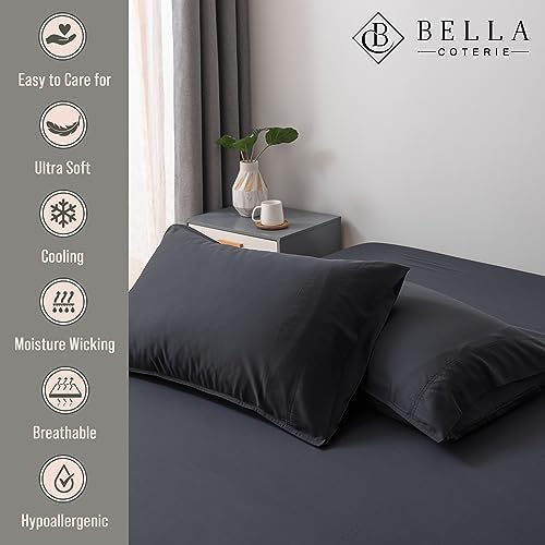 Bella Coterie | Luxury Bamboo Viscose King Size Pillowcase Set - Image 2