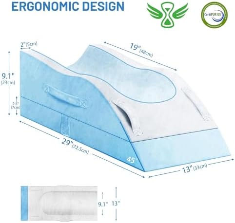 TranquilRelax Leg Elevation Pillow - Image 2