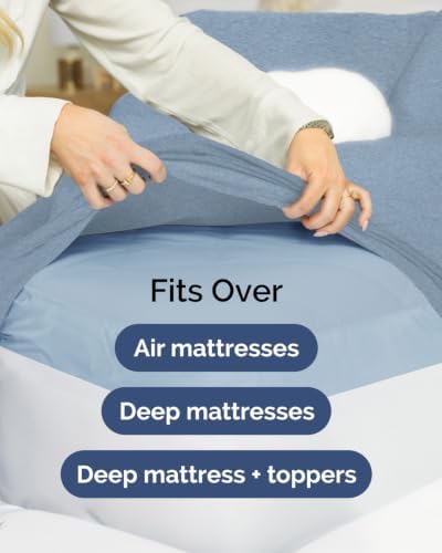 CGK Linens 2 Pack Extra Deep Twin Fitted Sheets - Image 7