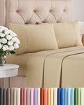 Twin 4 Piece Bed Sheet Set by CGKUnlimited