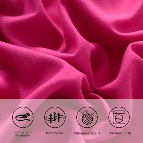 King Pillow Cases, 2 Pack, 20x36 in, Microfiber - Image 5