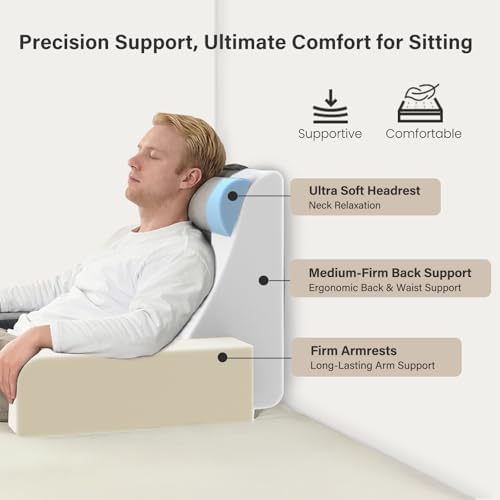 Vekkia 25" Reading Pillow for Bed - Image 2