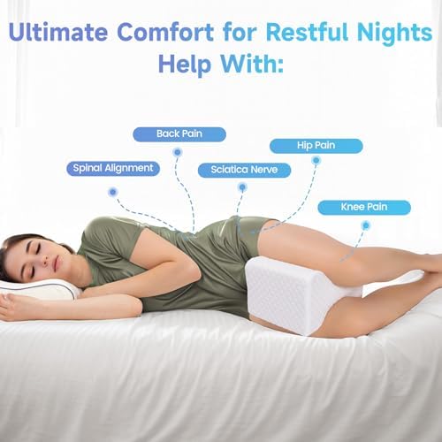 CloudBliss Cooling Gel Knee Pillow - Image 5