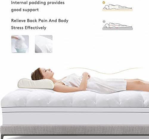 SameBed Mattress Topper Queen, Extra Thick Mattress Pad Cover - Image 6