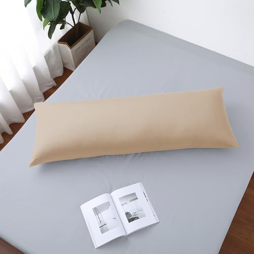 100% Egyptian Cotton Body Pillow Cover Long Pillow Case 600 Thread Count - Image 5
