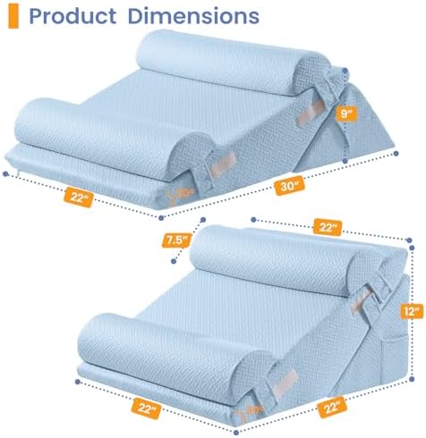 Sasttie Adjustable Wedge Pillow Set - Image 2