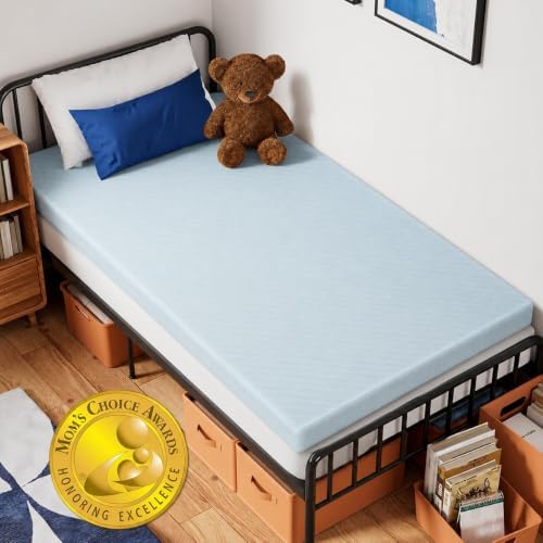 OhGeni 3 Inch Twin Size Memory Foam Mattress Topper Pad by OhGeni