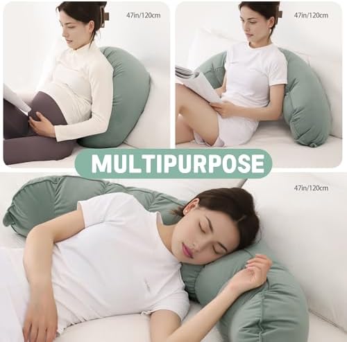 Peallow – Long Round Body Pillow - Image 6