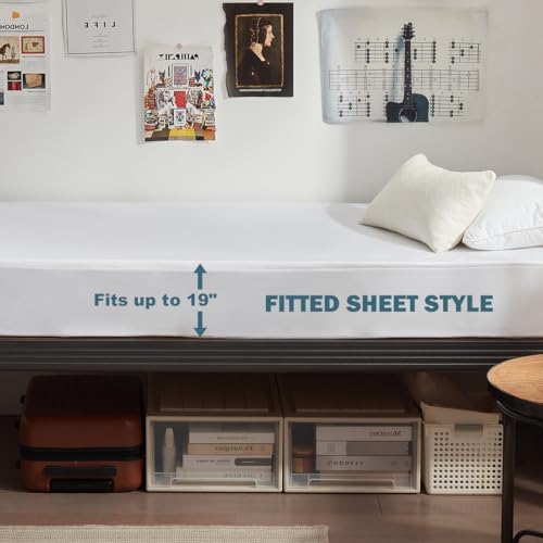 Twin XL Waterproof Mattress Protector Deep Pocket Mattress Cover, Soft - Image 5