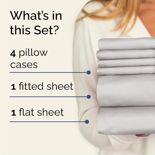 Queen 6 Piece Bed Sheet Set - Image 2
