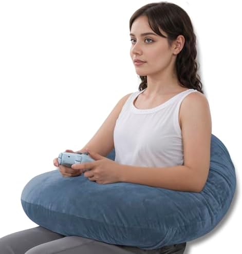 QUEEN ROSE Reading Pillow, Gaming Lap Pillow by QUEENROSE