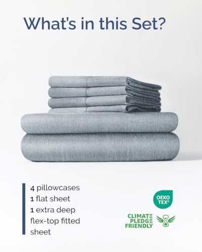 Extra Deep Flex Top Split Head King Sheet Set - Image 2