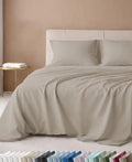 California Design Den 600 Thread Count XL Twin Sheet Set, Soft Linen by CaliforniaDesignDen