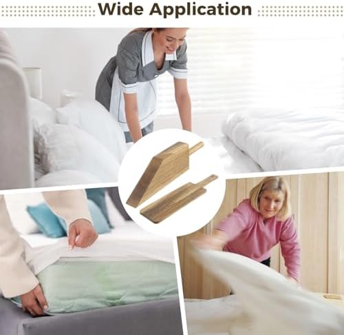 2 PCS Mattress Lifter Tool, Bed Sheet Tucker and Wedge Elevator, Bedding Paddle - Image 5