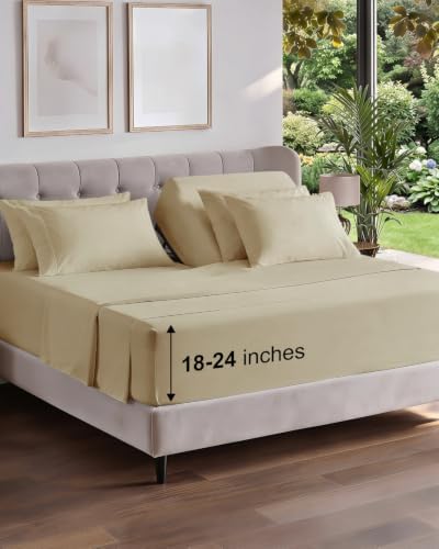 Extra Deep Flex Top Split Head King Sheet Set by CGKUnlimited