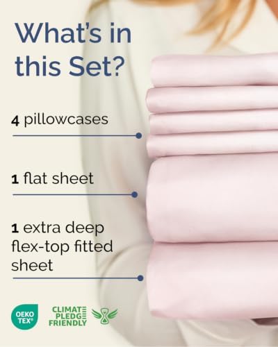Flex Top Split Head King 6 Piece Sheet Set - Image 2