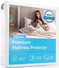 Linenspa Waterproof Mattress Protector, Queen Size – Fitted Sheet Style by Linenspa