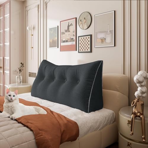 10 lbs Thickened Wedge Pillow Headboard Body Positioner Bed Wedge Pillow by Rucener