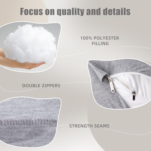 Chilling Home Pregnancy Pillow, C Shaped Full Body Pillow Maternity Pillow - Image 5