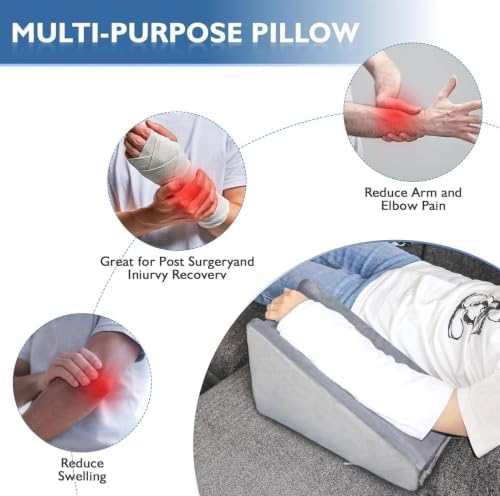 Arm Elevation Pillow, Arm Wedge Elevation Pillow Excellent, Ergonomic Elbow - Image 6