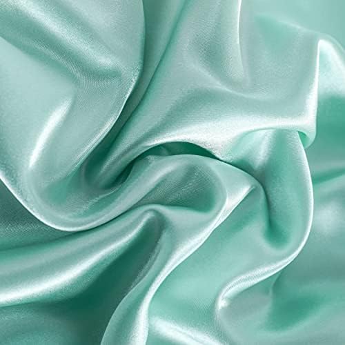 NTBAY Body Satin Pillowcase, Light Blue - Image 6