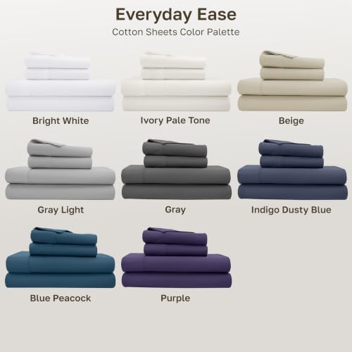 California Design Den 100% Cotton Sateen King Size Sheets Set - Image 7
