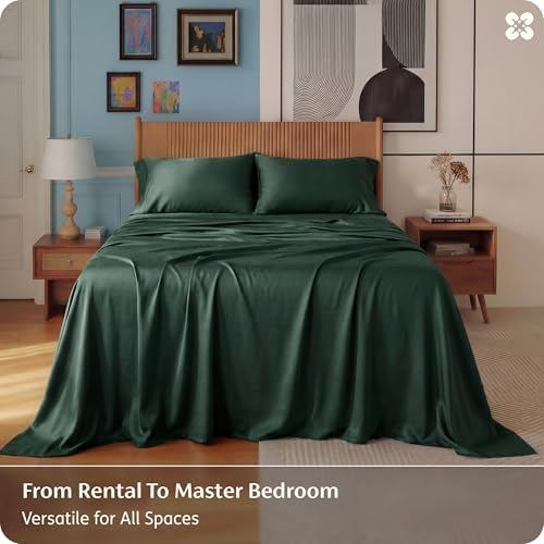 Bedsure PureWoven 100% Rayon Derived from Bamboo, Full Size Sheets - Image 5