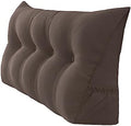 Peachwell Handmade Headboard Pillow- Triangular Wedge Support Large Bolster by PEACHWELL