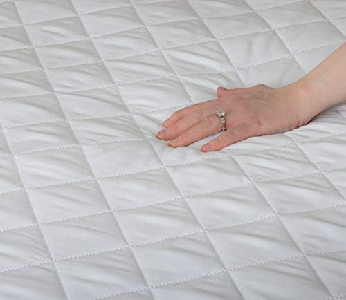 Masirs Twin Mattress Pad Protector Waterproof – Quilted Fitted Mattress Cover - Image 4