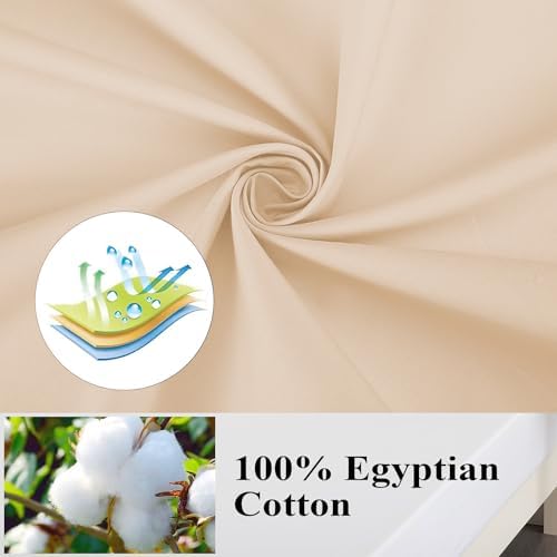 100% Egyptian Cotton King Size Pillow Protectors - Image 3